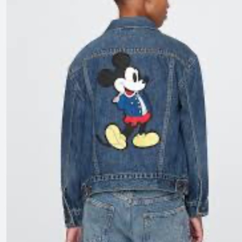 Disney Gap Mickey Mouse Trucker Jacket 4T